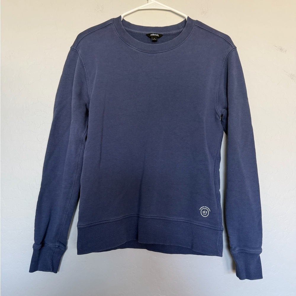 Allbirds crewneck sweatshirt In blue size small